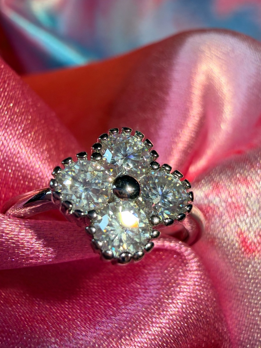 MYSTERY PULL!  Brand New Moissanite Ring - Picture 8 of 11